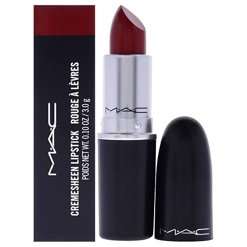 MAC Cremesheen Lipstick - Brave Red Lipstick Women 0.1 oz Beauty & Personal Care MAC