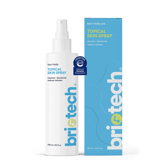 BRIOTECH Topical Skin Spray, Hypochlorous Acid Spray for Sensitive Skin, HOCl Facial Mist, Full Body Support Against Irritation, Calm Redness, Soothe Beauty and Personal Care BRIOTECH Default Title