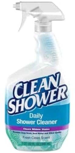 2 Pk. Scrub Free Clean & Daily Shower Cleaner 32 fl oz (64 fl oz Total) Beauty & Personal Care Clean Shower