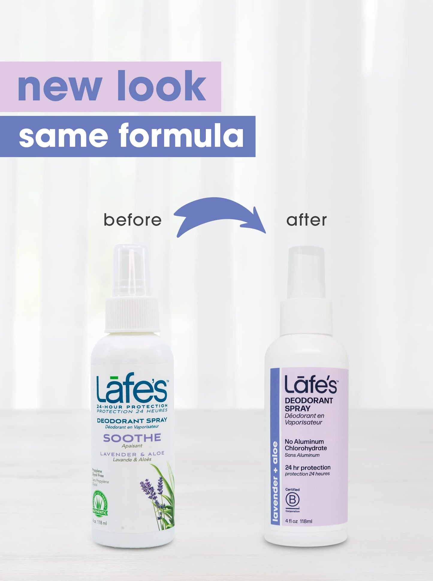 Lafe's Natural Deodorant - 4oz Aluminum Free Natural Deodorant Spray for Women & Men - Paraben Free & Baking Soda Free with 24-Hour Protection Beauty and Personal Care Lafe's