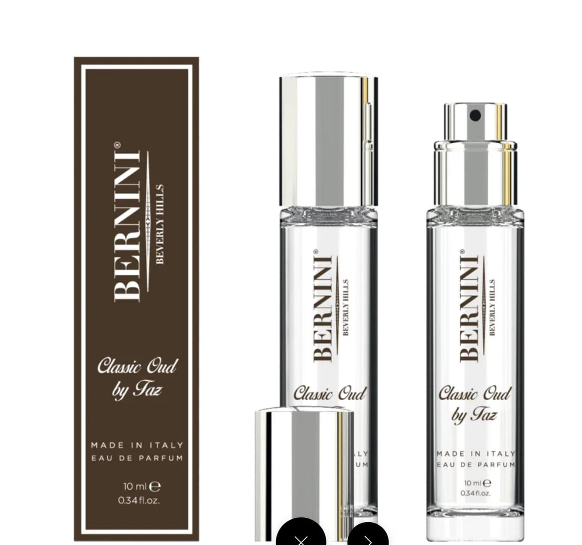 BERNINI BEVERLY HILLS CLASSIC OUD BY TAZ FRAGRANCE | 1OML Beauty & Personal Care BERNINI