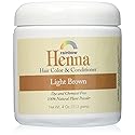 RAINBOW RESEARCH HENNA,PERSIAN LIGHT BROWN, 4 OZ Pack of 2 Beauty & Personal Care Rainbow Research