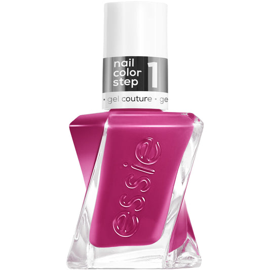 essie gel couture, Long-Lasting Nail Polish, 8-free Vegan, Fashion Freedom, Pink, Wilder Than I Seam, 0.46 fl oz