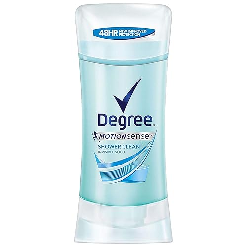 Degree Deodorant 2.6 Ounce Womens Motion Sense Shower Clean (76ml),2.6 Ounce (Pack of 6) Beauty & Personal Care Degree