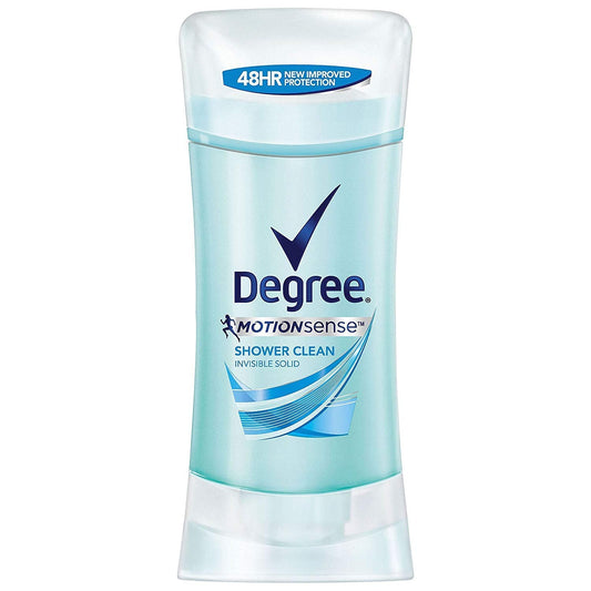 Degree Deodorant 2.6 Ounce Womens Motion Sense Shower Clean (76ml),2.6 Ounce (Pack of 6) Beauty & Personal Care Degree