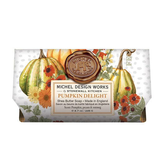 Michel Design Works Large Bath Soap Bar, Pumpkin Delight Beauty & Personal Care Michel Design Works