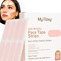 Face Tape Strips - 128 Pre-Cut Cotton Face Lifting Tape, Overnight Anti Wrinkle Patches, Smile Line Patches, Frown Line Patches, Jawline Smoothing Beauty & Personal Care My Flexy