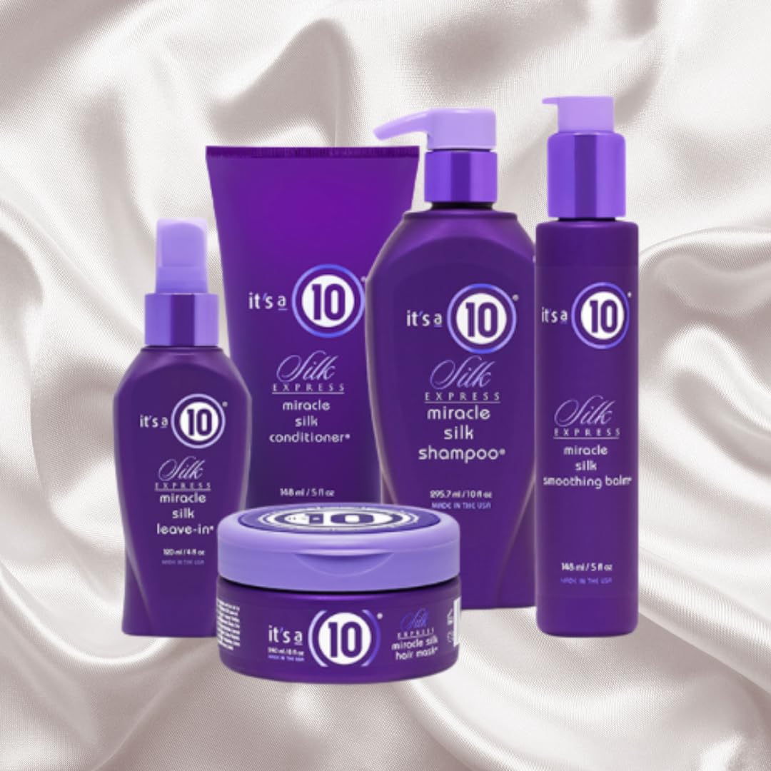 It's A 10 Silk Express Miracle Silk Smoothing Balm for Unisex, 5 Ounce Beauty & Personal Care It's a 10 Haircare