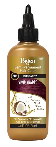 Bigen Semi-Permanent Haircolor #Bg3 Burgundy 3 Ounce (88ml) (2 Pack) Beauty & Personal Care Bigen
