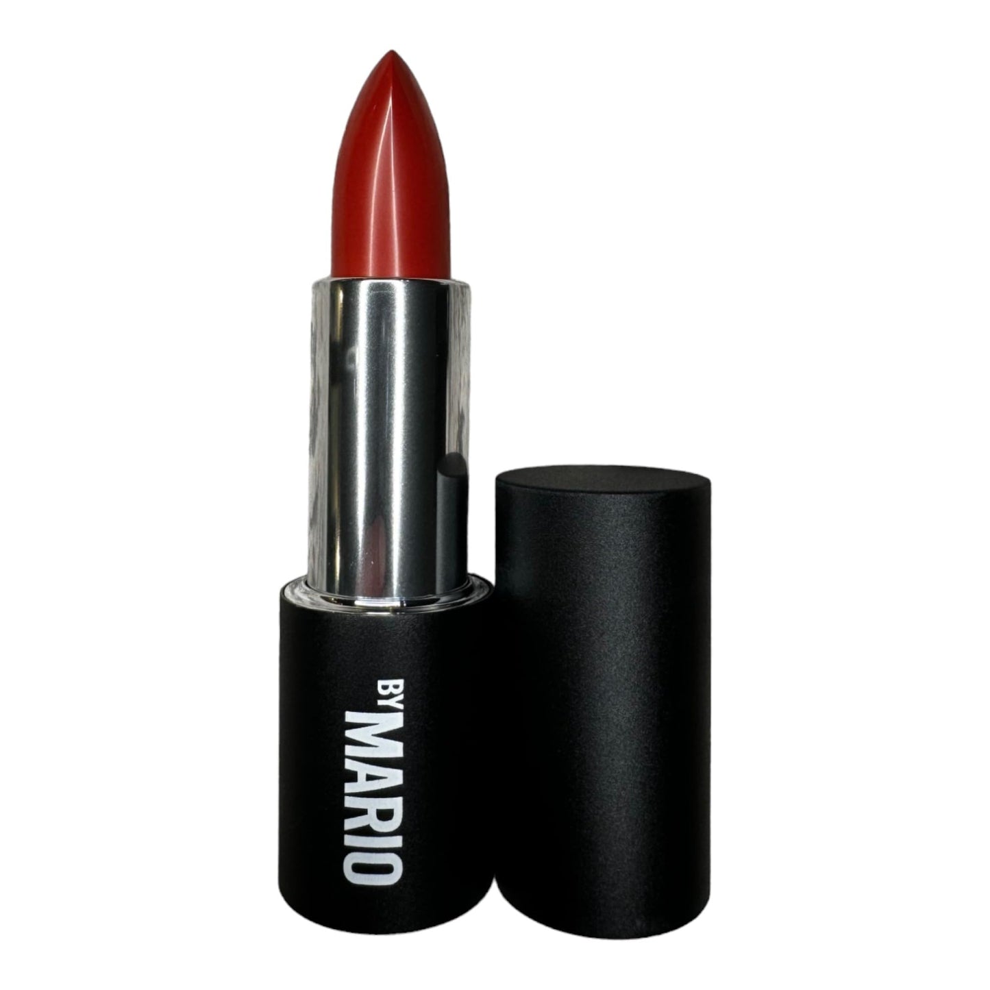 BY MARIO MAKEUP SuperSatin Lipstick | A classic, creamy satin lipstick with a soft sheen | Size 0.12 oz / 3.5 g (Uptown Girl - rusty orange-red) Beauty & Personal Care BY MARIO