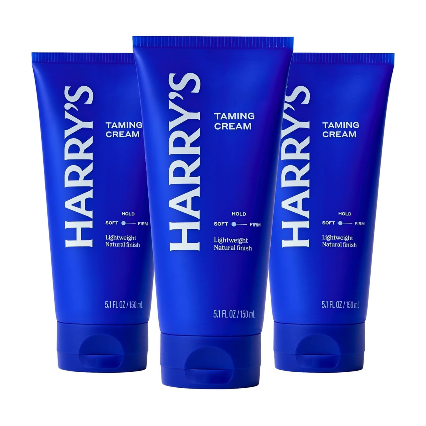 Harry's Hair Taming Cream, Lightweight Hair Styling Cream with Natural Finish, 5.1 Fl Oz, 3 Pack Beauty & Personal Care Harry's