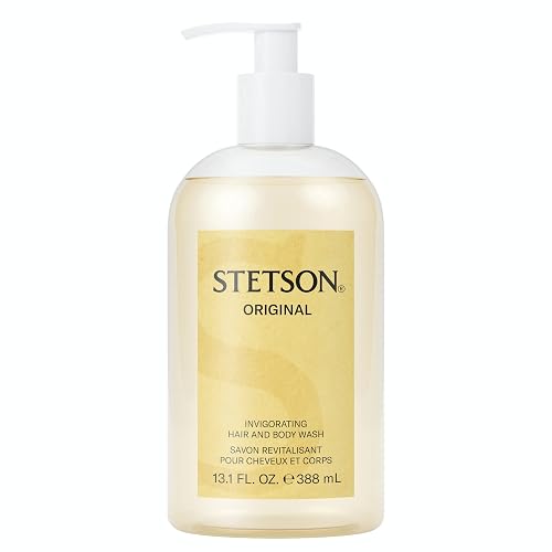 Coty Scent Beauty Stetson Original Invigorating Hair and Body Wash - Earthy, Woody, Casual and Masculine Aroma with Fragrance Notes of Citrus Beauty & Personal Care SCENT BEAUTY