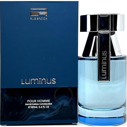 Afnan Rue Broca Luminous Eau de Parfum Spray for Men, 3.4 Ounce Beauty & Personal Care Afnan