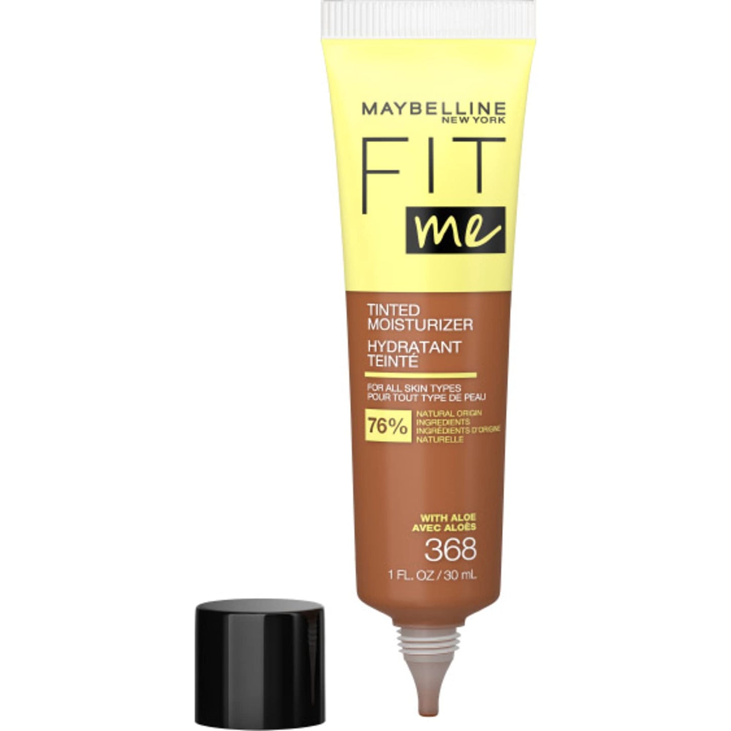 Maybelline Fit Me Tinted Moisturizer, Natural Coverage, Face Makeup, 368, 1 Count Beauty & Personal Care MAYBELLINE