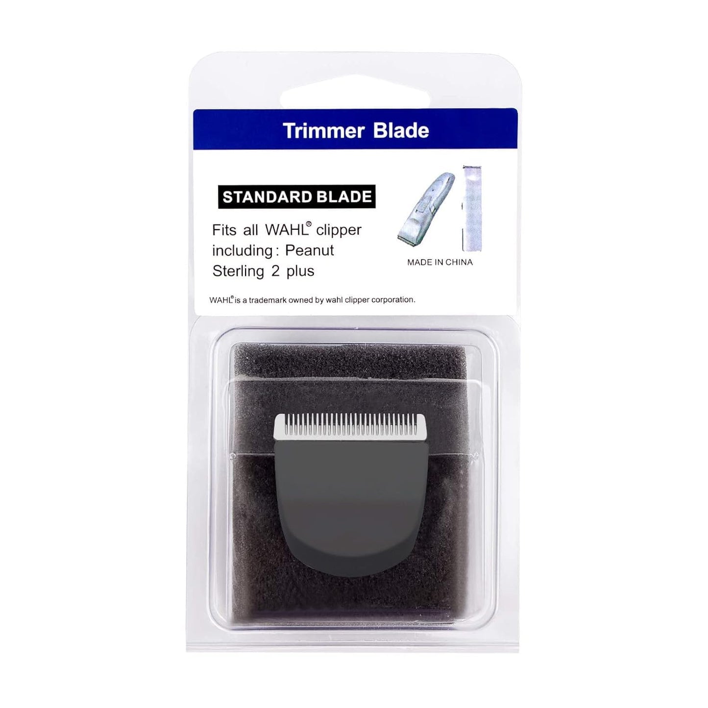 Professional Peanut Clipper/Trimmer Snap On Replacement Blades #2068-300 - Compatible with Wahl Peanut Hair Clipper/Trimmer, 2 Pack Black Beauty and Personal Care colorski