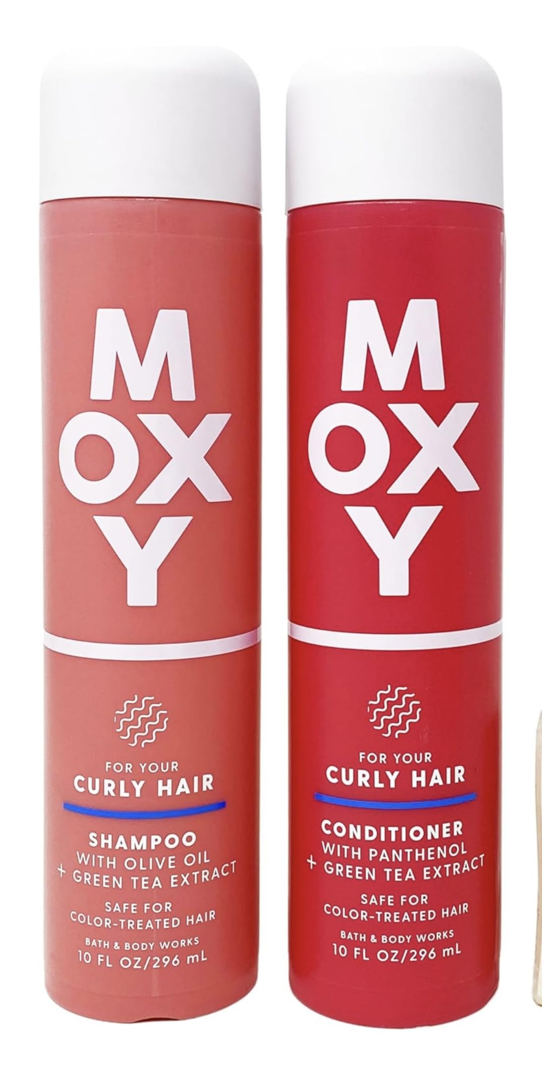 Bath & Body Works Moxy Shampoo + Conditioner Set, 10oz Each Bottle (Curly Hair), Off White Beauty & Personal Care Bath & Body Works