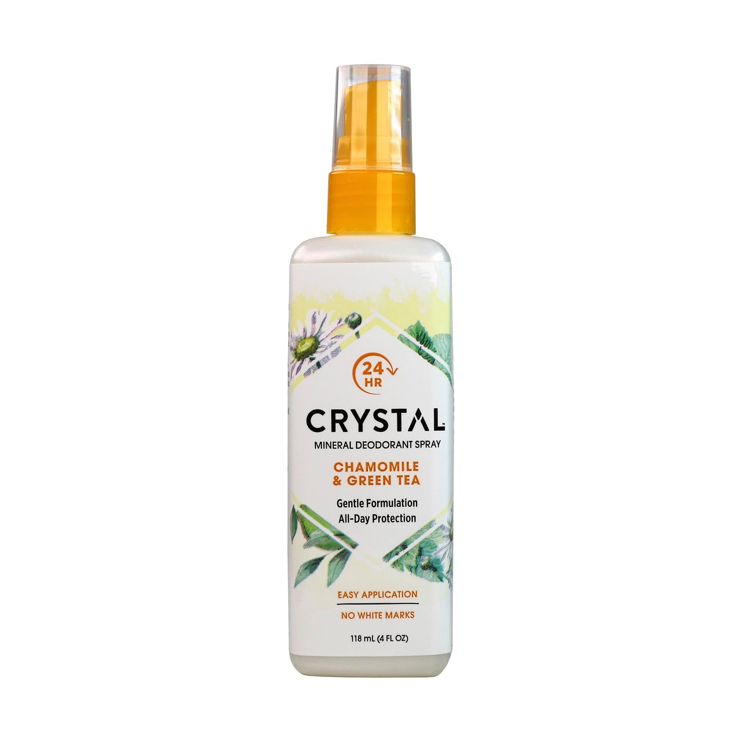 Crystal Essence Mineral Deodorant Spray, Chamomile & Green Tea 4 oz Beauty and Personal Care Crystal Essence