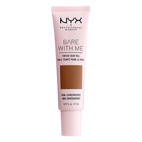 NYX PROFESSIONAL MAKEUP Bare With Me Tinted Skin Veil, Lightweight BB Cream - Deep Mocha Beauty & Personal Care NYX PROFESSIONAL MAKEUP