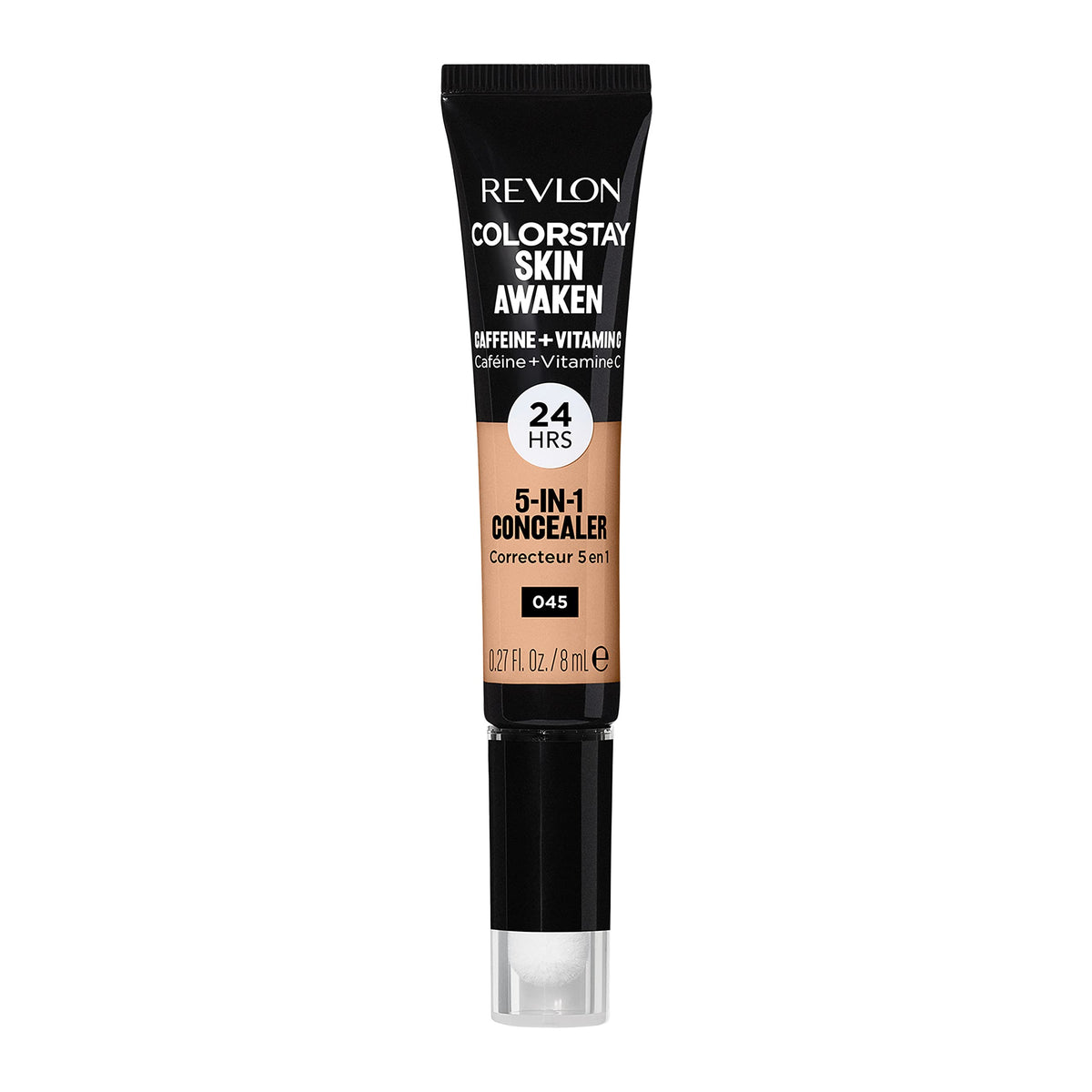 Revlon ColorStay Skin Awaken 5-in-1 Concealer, Lightweight, Creamy Longlasting Face Makeup with Caffeine & Vitamin C, For Imperfections, Dark Circles Beauty & Personal Care REVLON