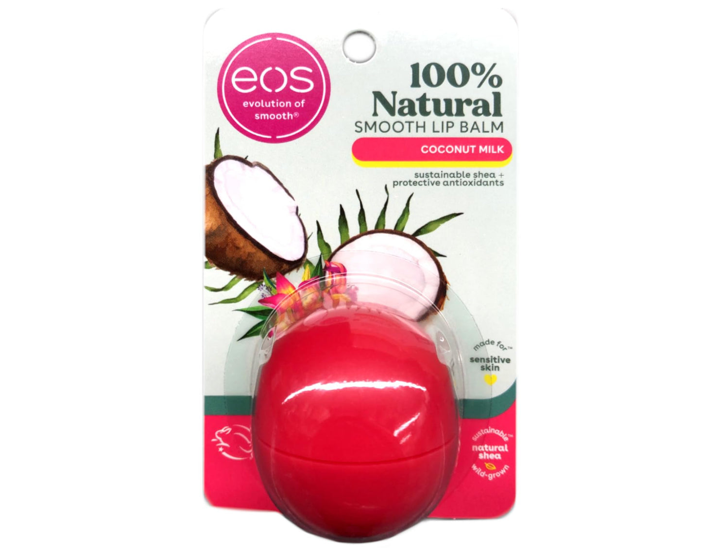 EOS Super Soft Shea Lip Balm, Coconut Milk 0.25 oz (Pack of 2) Beauty and Personal Care eos