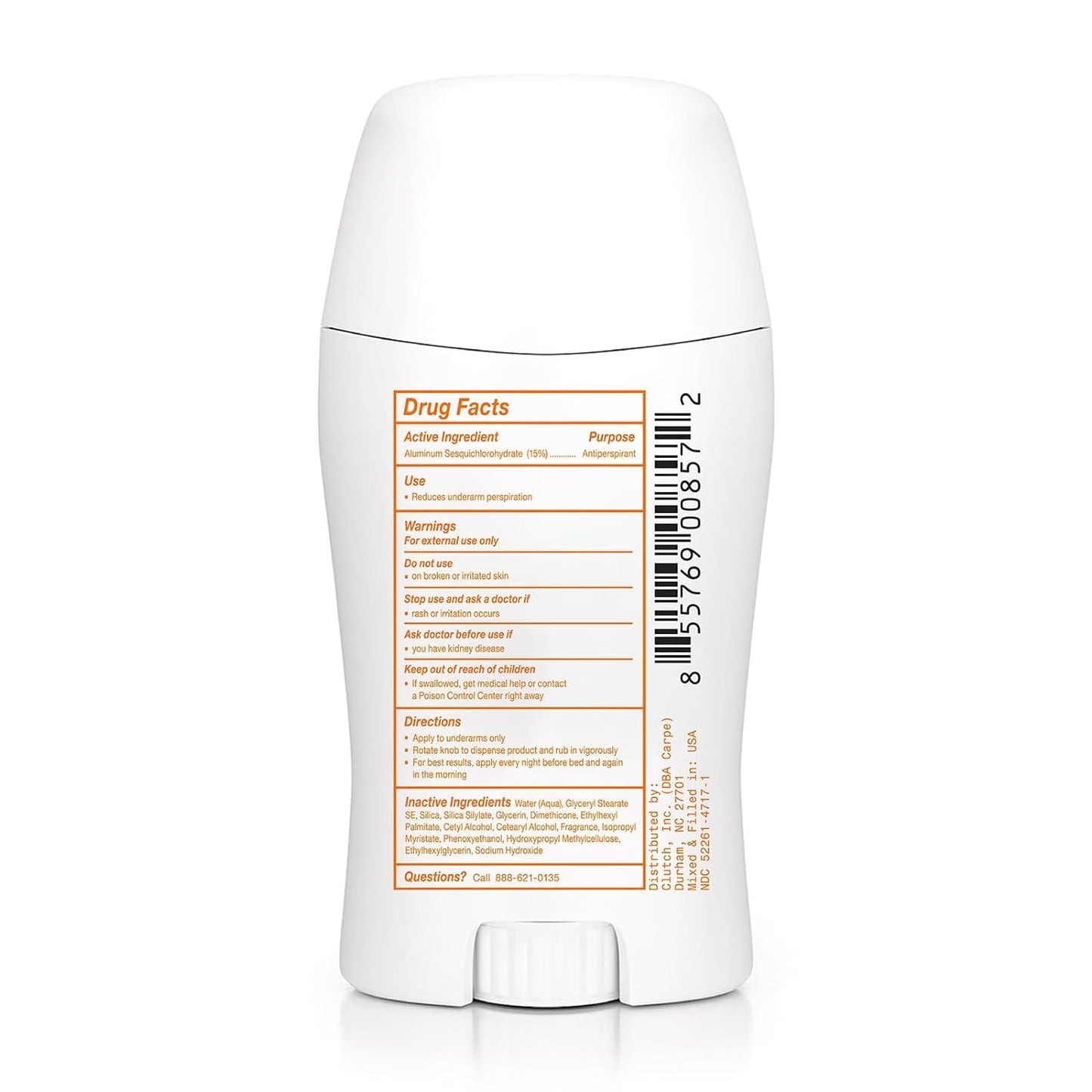 Carpe Underarm Antiperspirant and Deodorant, Clinical strength with Sandalwood scent, Combat excessive sweating Stay fresh and dry, Great Beauty and Personal Care Carpe