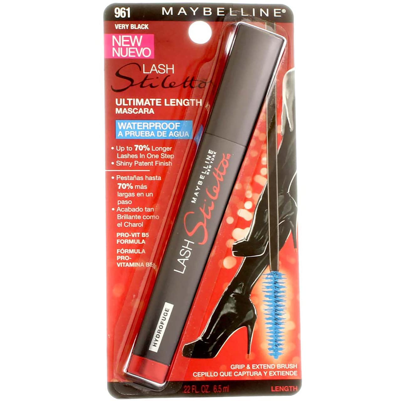 Myb Lash Stil Wp Blk Size Ea Beauty & Personal Care Maybelline New York