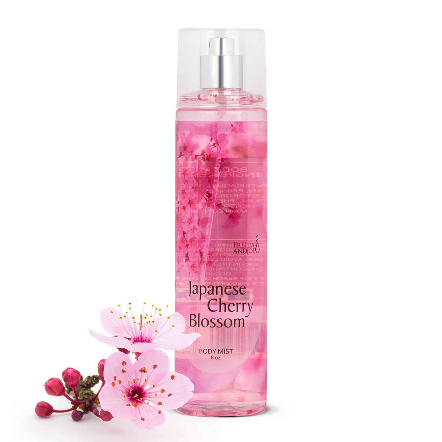 Freida and Joe Cherry Blossom Body Mist: A Luxurious 8 oz Gift for Her, Exquisite Floral Scent, Ideal Stocking Stuffer Fine Women Body Spray for Mom Beauty & Personal Care Freida and Joe