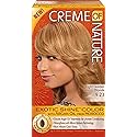 Creme of Nature Exotic Shine Hair Color With Argan Oil from Morocco, 9.23 Light Golden Brown, 1 Application Beauty & Personal Care Creme of Nature