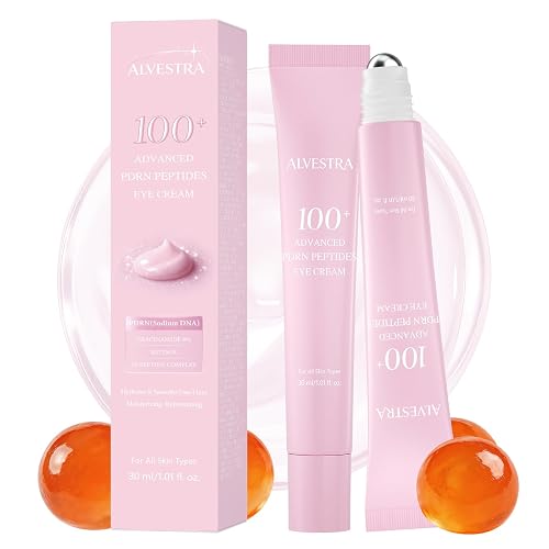 ALVESTRA Under Eye Cream with Salmon DNA PDRN & Pink Peptides Beauty & Personal Care ALVESTRA