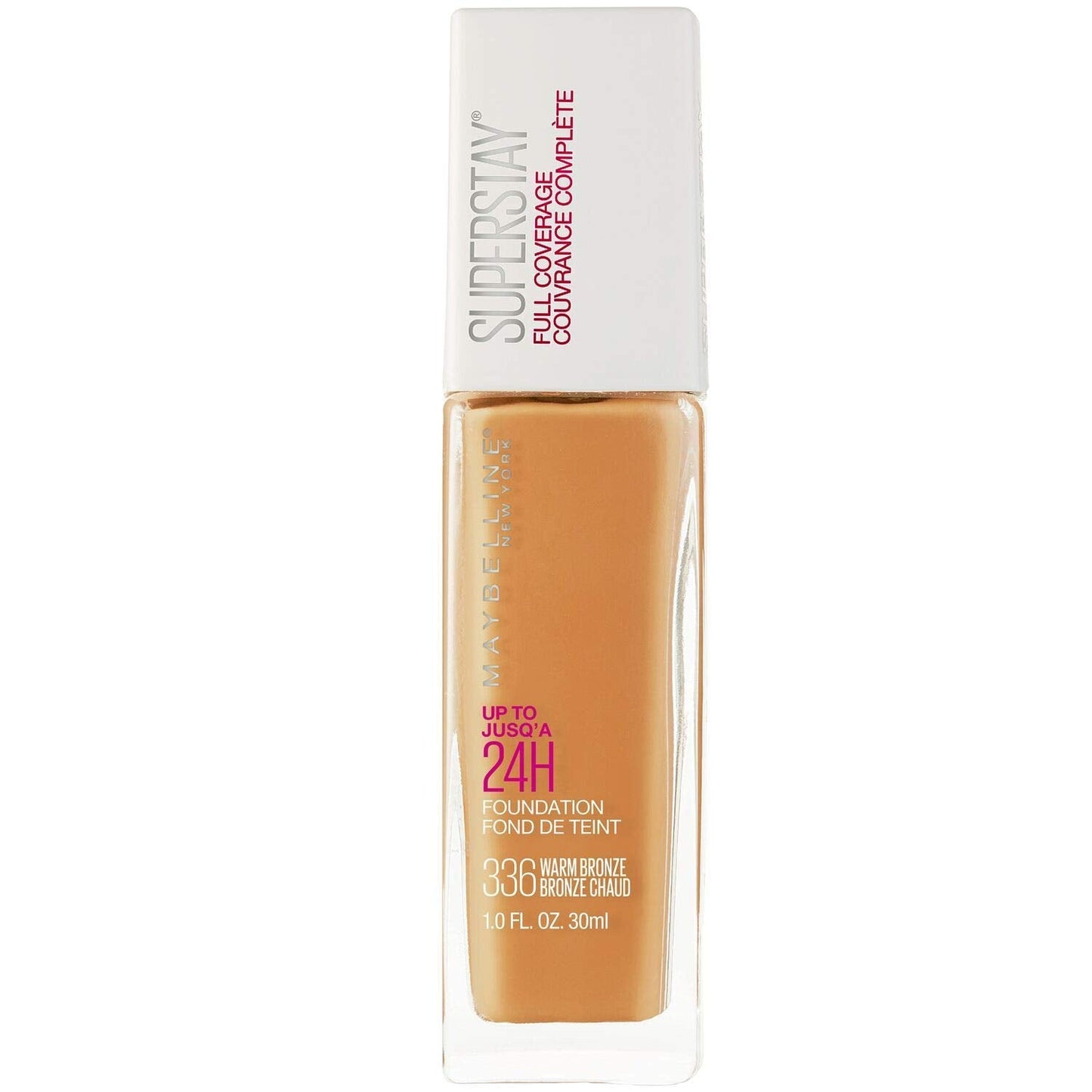 Maybelline New York Super Stay Full Coverage Liquid Foundation Makeup, 336 Warm Bronze, 1 Fl Oz Beauty & Personal Care MAYBELLINE