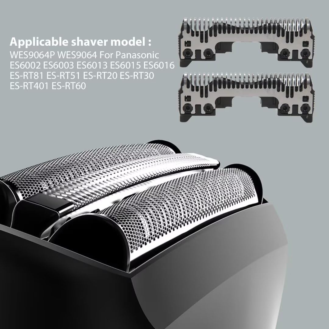 2X Replacement Shaver Inner Blade for Panasonic WES9064P WES9064 ES6013 ES6015 ES6016 ES-RT81 ES-RT51 ES-RT20 ES-RT30 ES-RT401 ES-RT60 ES6002 ES6003 Beauty and Personal Care USonline911