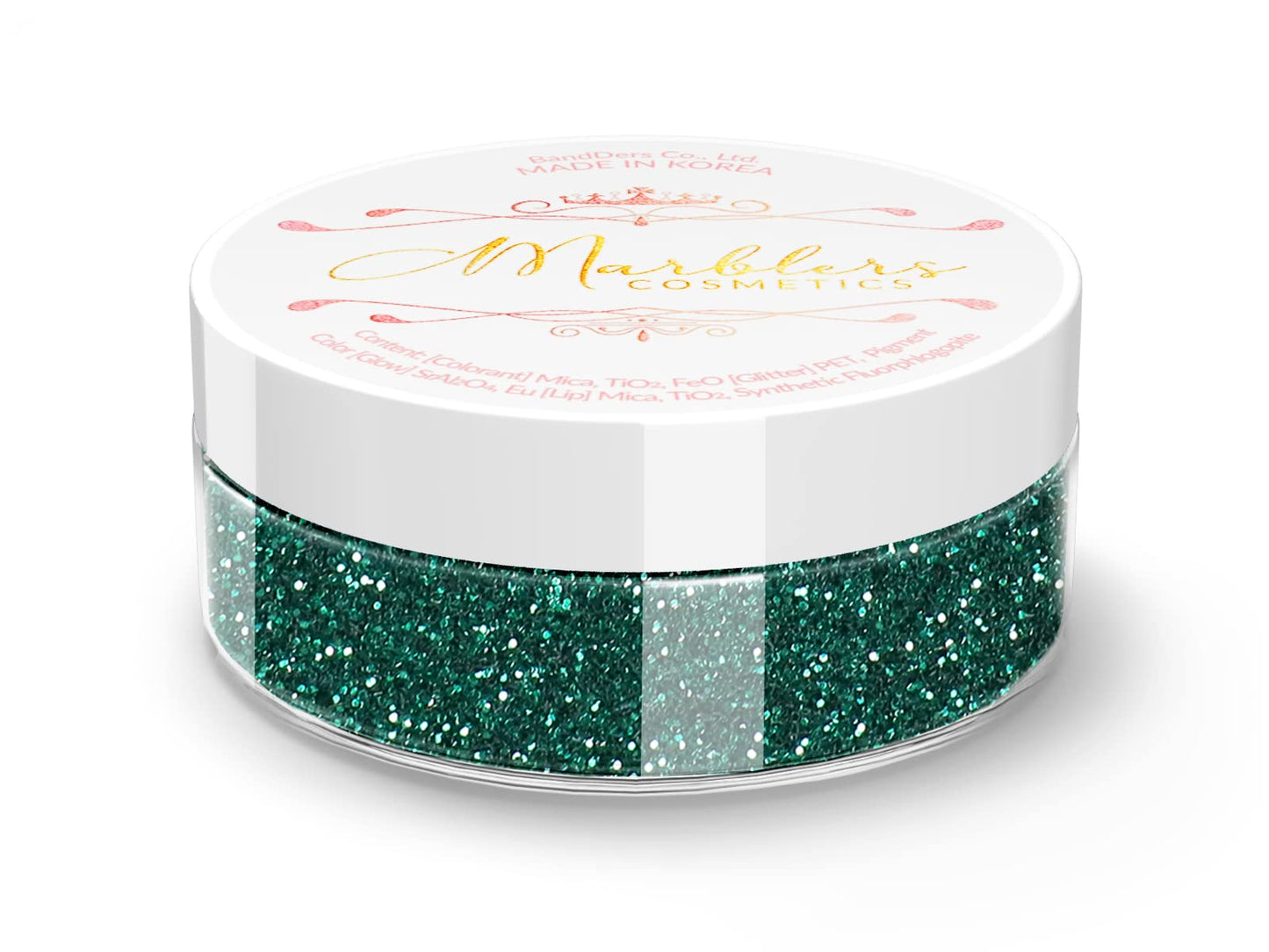 MARBLERS Twinkle Face & Body Glitter [Green Garnet] 0.18oz (5g) | Fine | Non-Toxic | Vegan | Cruelty-Free | Festival, Rave & Party Makeup | Eye, Hair Beauty & Personal Care MARBLERS