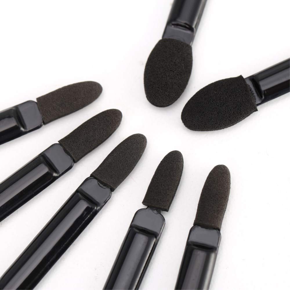 TygoMall Professional Double Head Eyeshadow Brushes Cosmetic Tool 50 Pcs Disposable Dual Sides Eyeshadow Sponge Brushes Makeup Applicator, (Size: 2.44 Beauty & Personal Care TYGOMALL