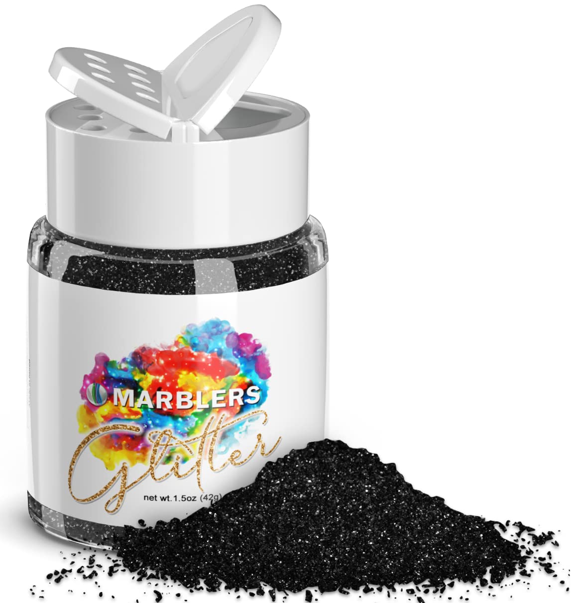 MARBLERS Neon Glitter [Fluorescent Pink] 1.5oz (42g) | Fine | Non-Toxic, Vegan, Cruelty-Free | Face, Body, Eyeshadow, Hair, Festival, Party Makeup | Beauty & Personal Care MARBLERS