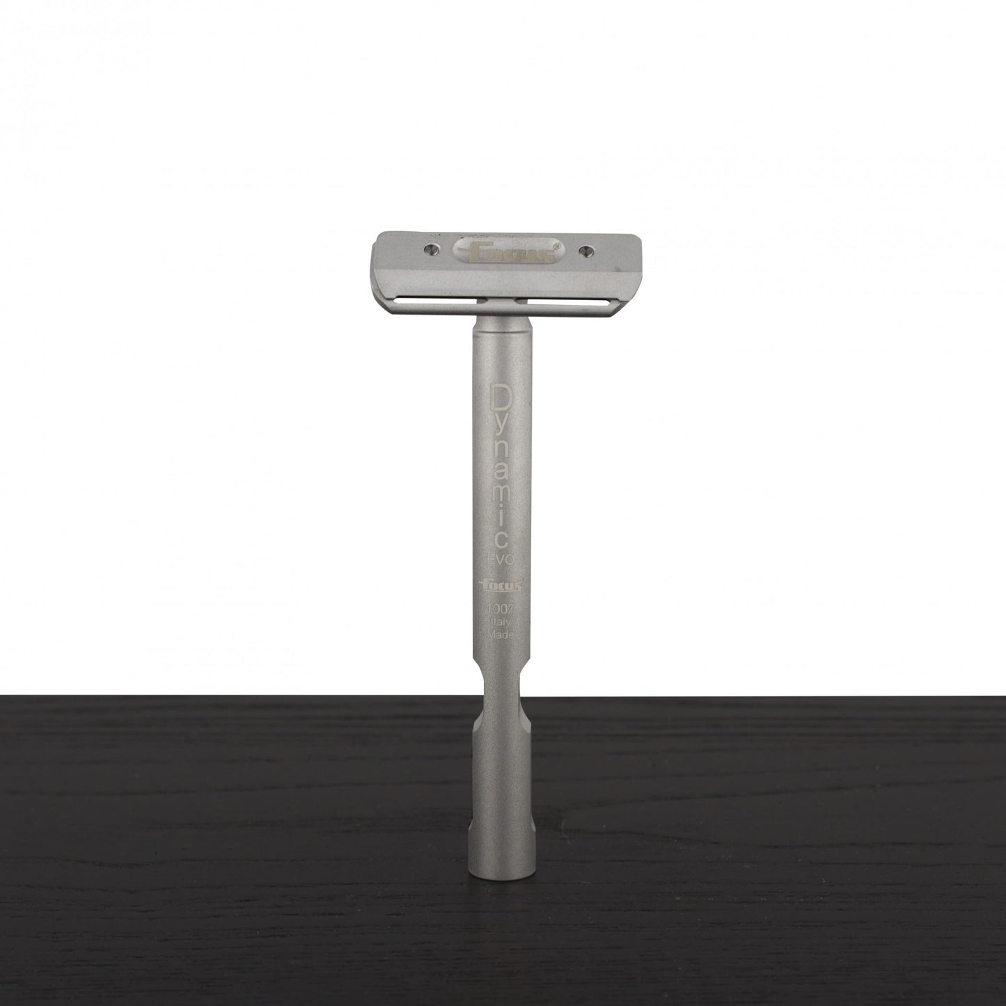Cumbo s.r.l. Focus 1915 Dynamic Single Edge Safety Razor, R48-7 EVO, Silver Beauty and Personal Care Cumbo s.r.l.