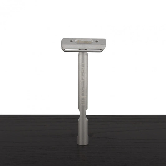 Cumbo s.r.l. Focus 1915 Dynamic Single Edge Safety Razor, R48-7 EVO, Silver Beauty and Personal Care Cumbo s.r.l.