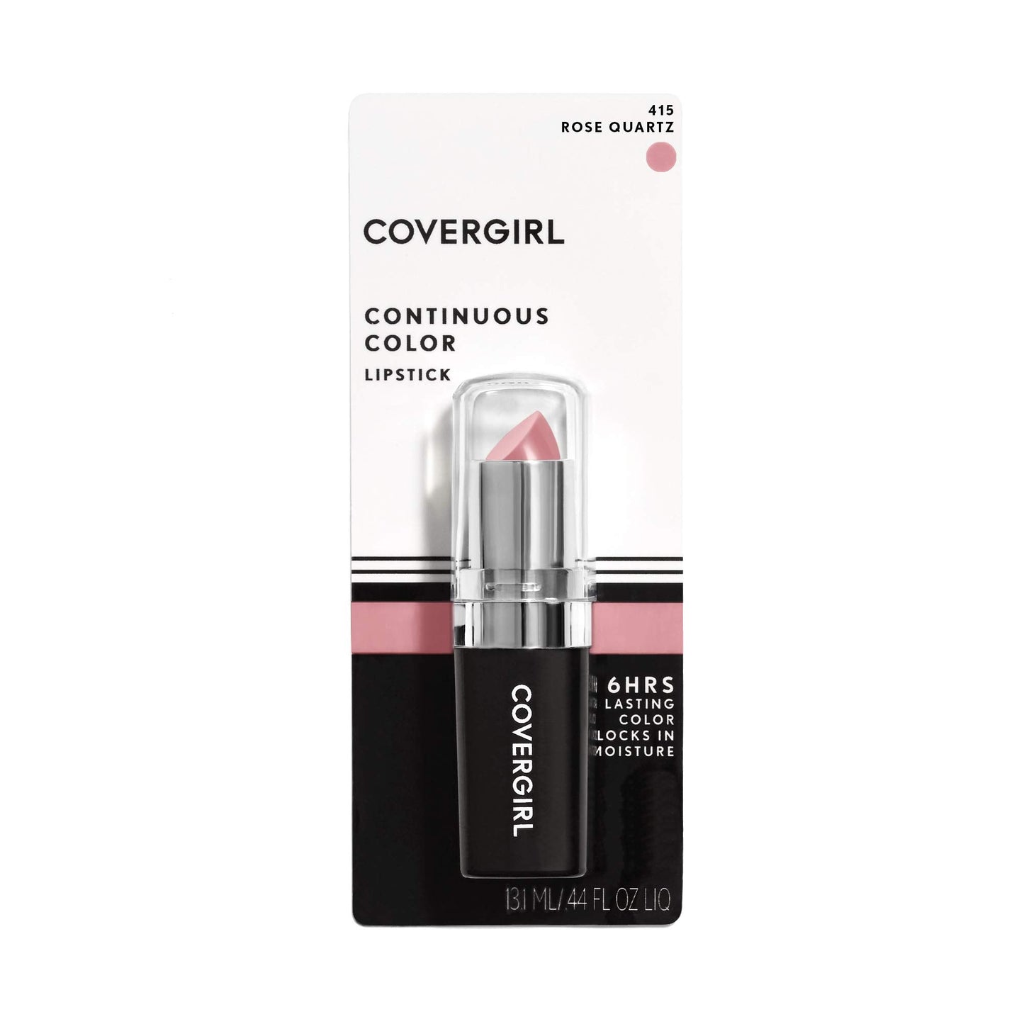 CoverGirl Continuous Color Lipstick, Rose Quartz 415, 0.13 Ounce Beauty & Personal Care COVERGIRL