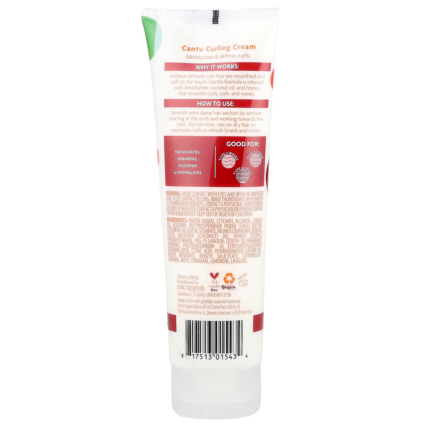Cantu Care For Kids Curling Cream 8 Ounce (235ml) (6 Pack) Beauty & Personal Care Cantu