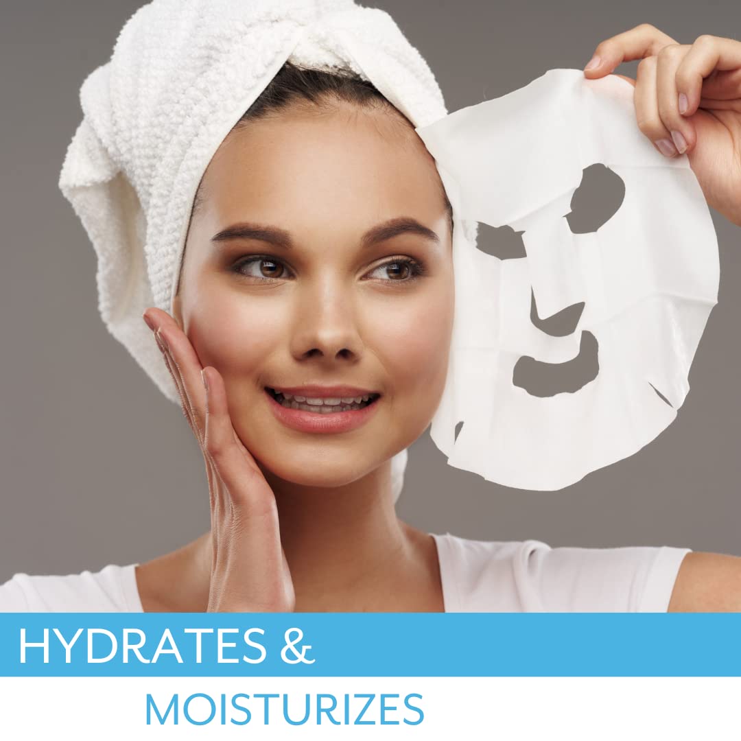 Patchology Moodmask Get Dewy With It Facial Sheet Mask - Men and Women Face Masks Skincare Sheet for Moisturizing, Hydrating, and Dewy Skin - Best Beauty & Personal Care Patchology
