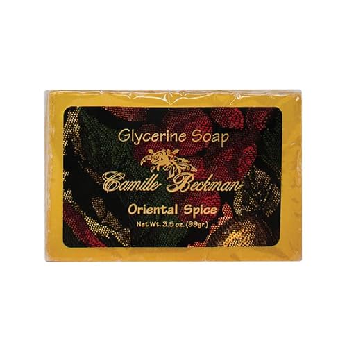 Camille Beckman Oriental Spice Scented Glycerine Bar Soap for Hands, Face and Body, 3 Bars at 3.5 Ounces Each Beauty & Personal Care Camille Beckman