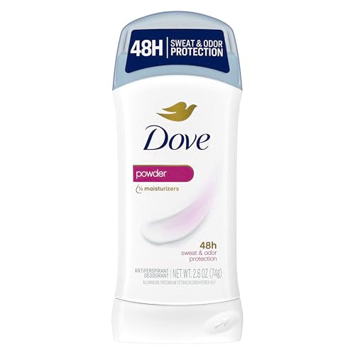 Dove Powder Invisible Solid Anti-Perspirant Deodorant 2.6 oz (Pack of 6) Beauty and Personal Care Dove