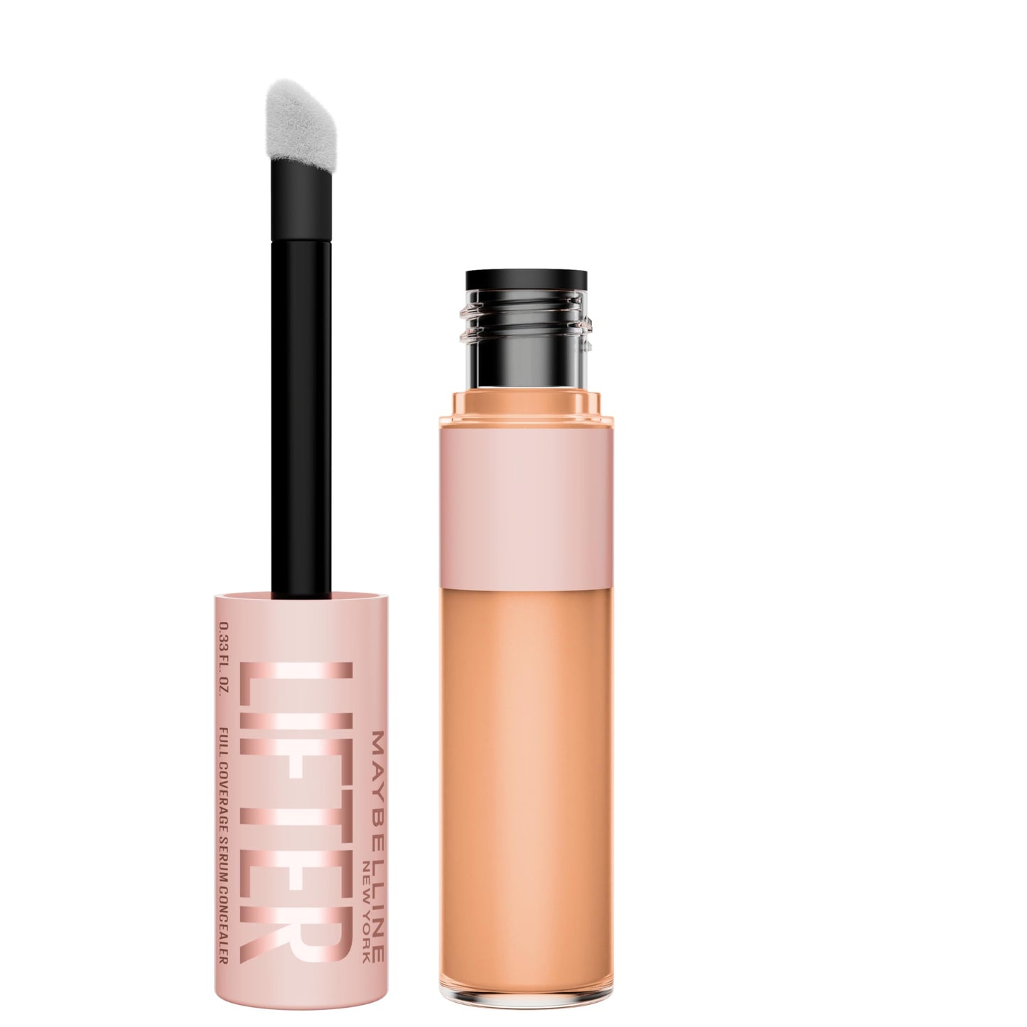 Maybelline Lifter Serum Concealer, Radiant Concealer with Full Coverage, Includes 2% Peptides + Caffeine to Hydrates & Brightens Under Eyes, 50, 1 Beauty & Personal Care MAYBELLINE