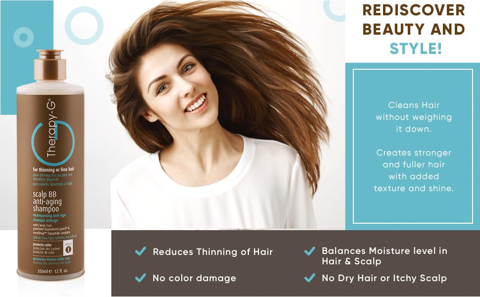 Therapy-G Scalp BB Anti-Aging Shampoo 350ml 12 oz Beauty & Personal Care Therapy-G