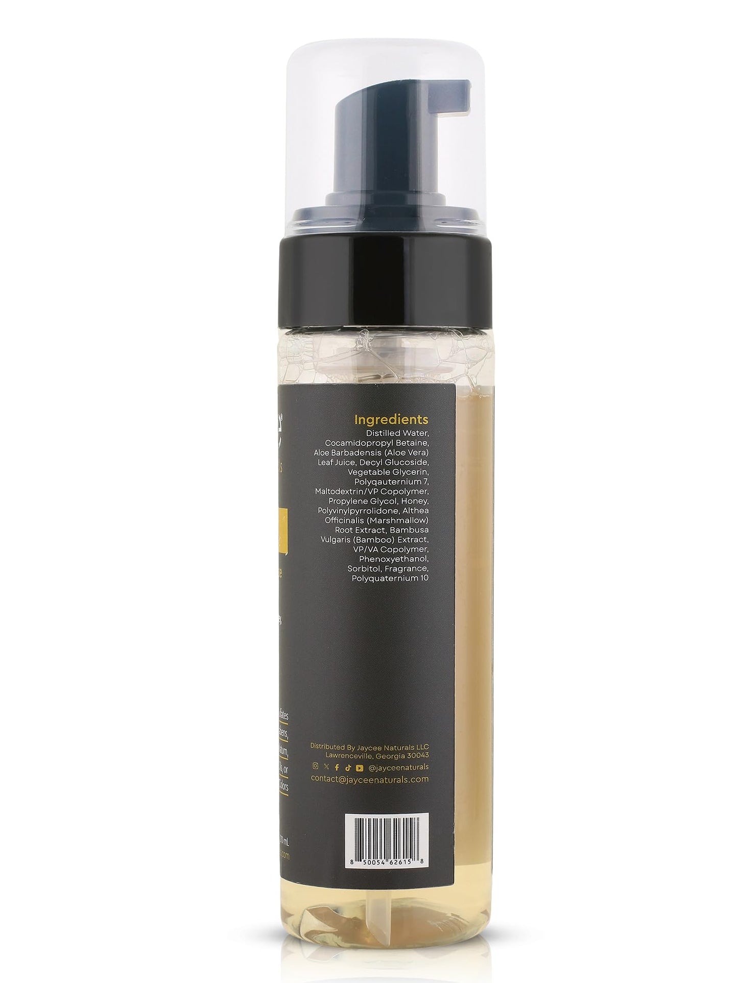 Jaycee Naturals Set Me Firm Holding Mousse with Honey, Marshmallow Root Extract, Bamboo Extract, and Aloe Vera Juice to Moisturize, Soften, Strengthen Beauty & Personal Care Jaycee Naturals