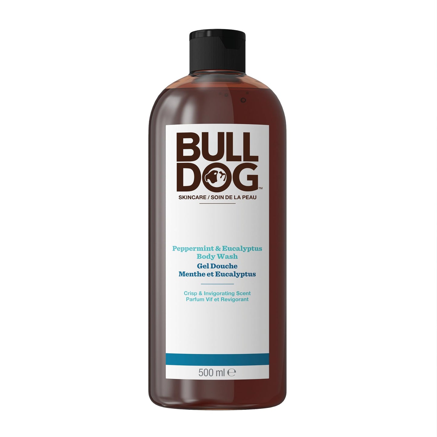 Bulldog Mens Skincare and Grooming Body Wash, Peppermint and Eucalyptus, 16.9 Fluid Ounce Beauty & Personal Care Bulldog Skincare for Men