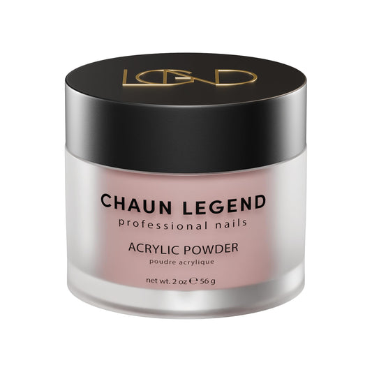 Chaun Legend Acrylic Powder, 2oz Long Lasting Salon Quality, Bubble Free, Self Leveling Professional Manicures, Fake Nails, Carving & Extensions, How