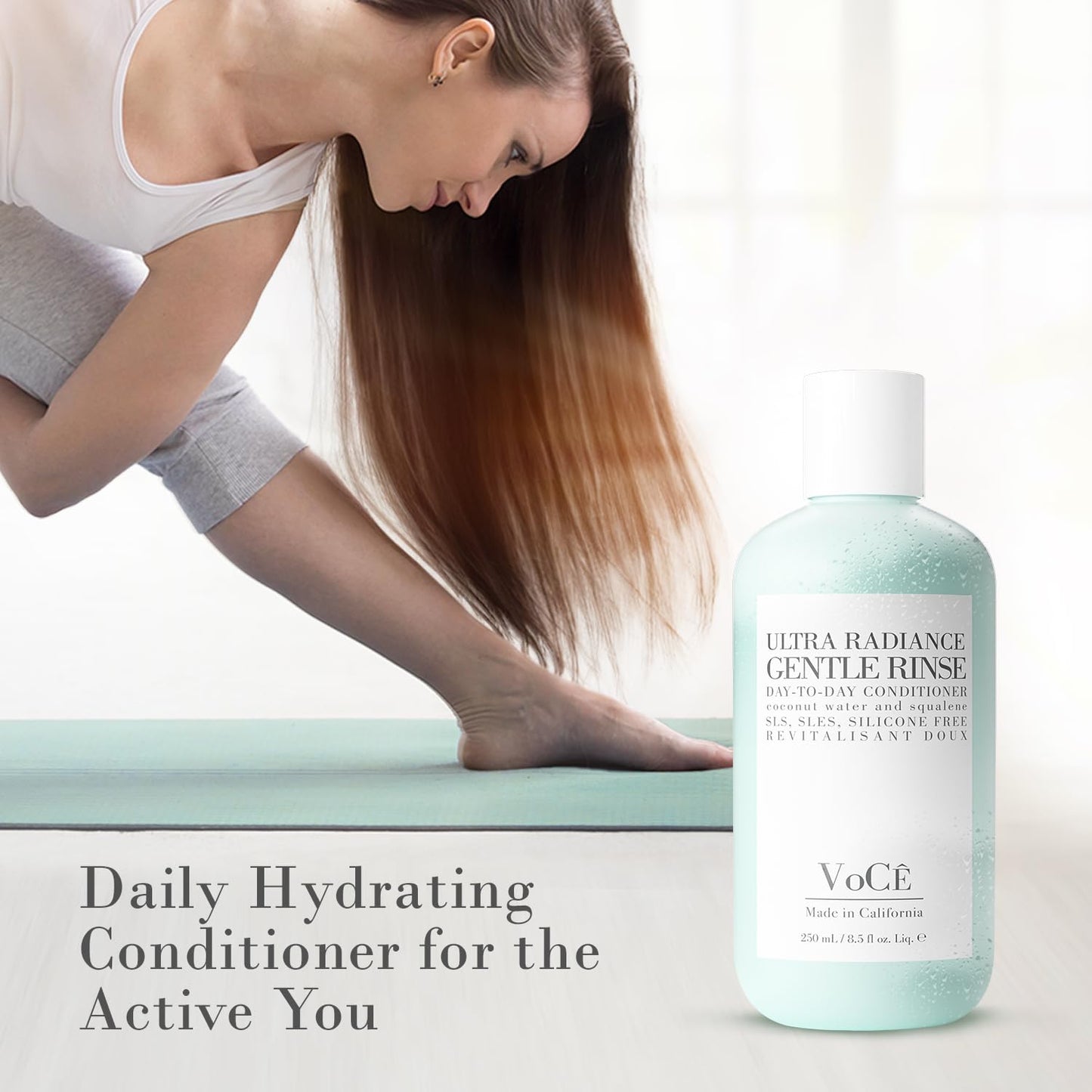 VoCÊ Haircare Gentle Collection Gift Set | Ultra Radiance Shampoo, Conditioner & Prep + Prime Spray | Vegan, Cruelty-Free Haircare for Soft, Shiny Beauty & Personal Care VOCE HAIRCARE