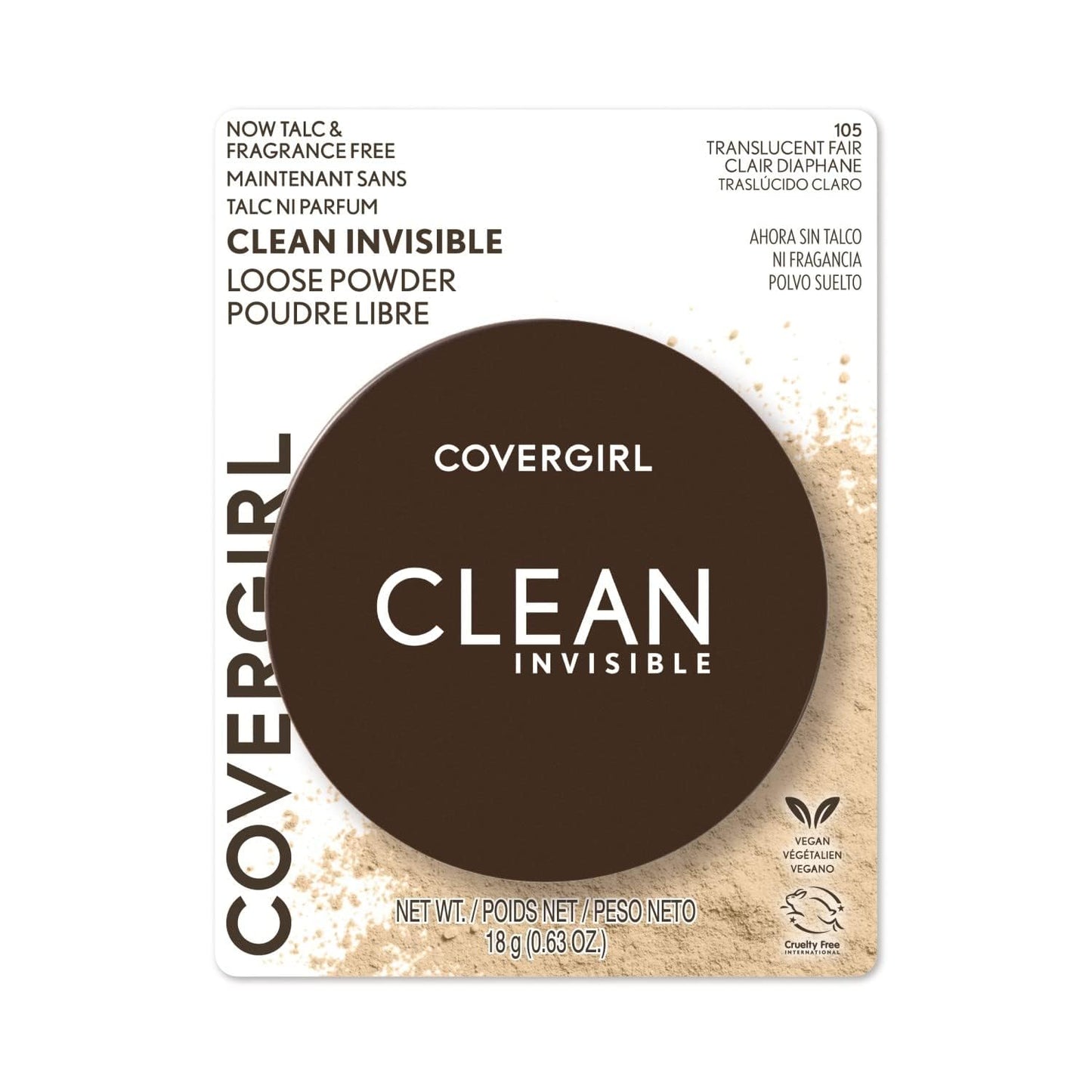 Clean Invisible Loose Powder Translucent Fair Beauty and Personal Care COVERGIRL