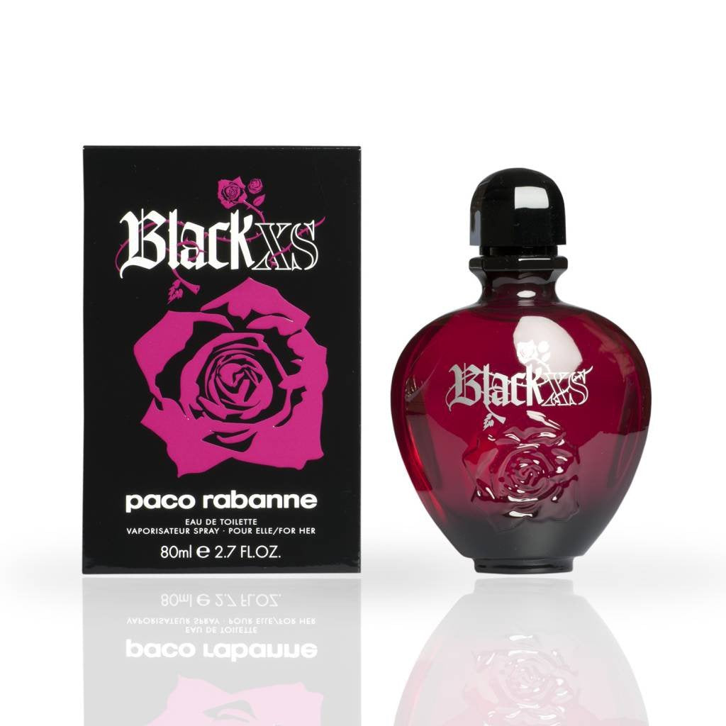 BLACK XS by Paco Rabanne 2.7 oz Women's Eau de Toilette Spray Beauty & Personal Care BLACK XS