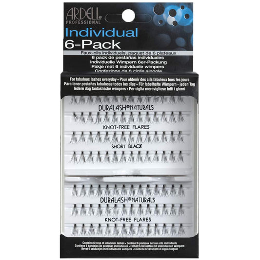 6 Pack Knot-Free Individuals Short Black Beauty & Personal Care Ardell